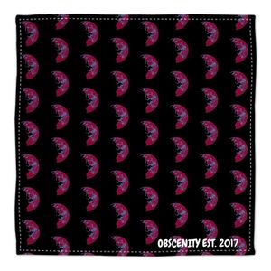 Obscenity Bandana (Crescent Moon)
